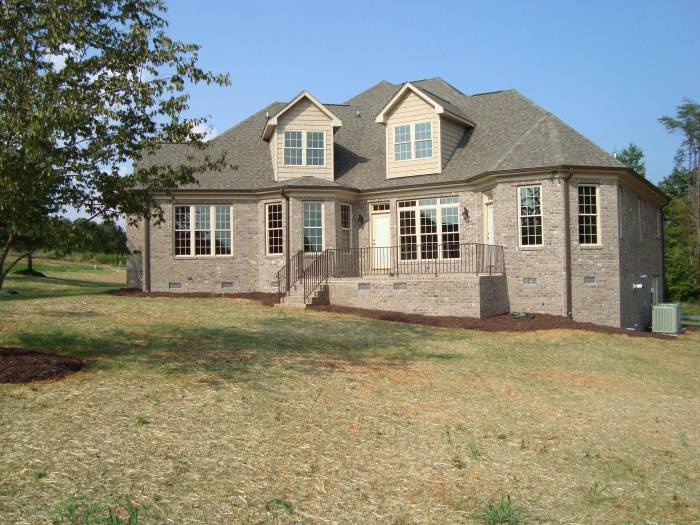 Finished home in Summerfield, NC