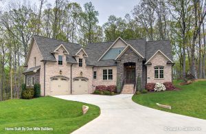 brick luxury home